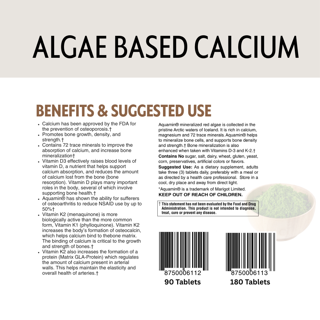 Algae Based Calcium