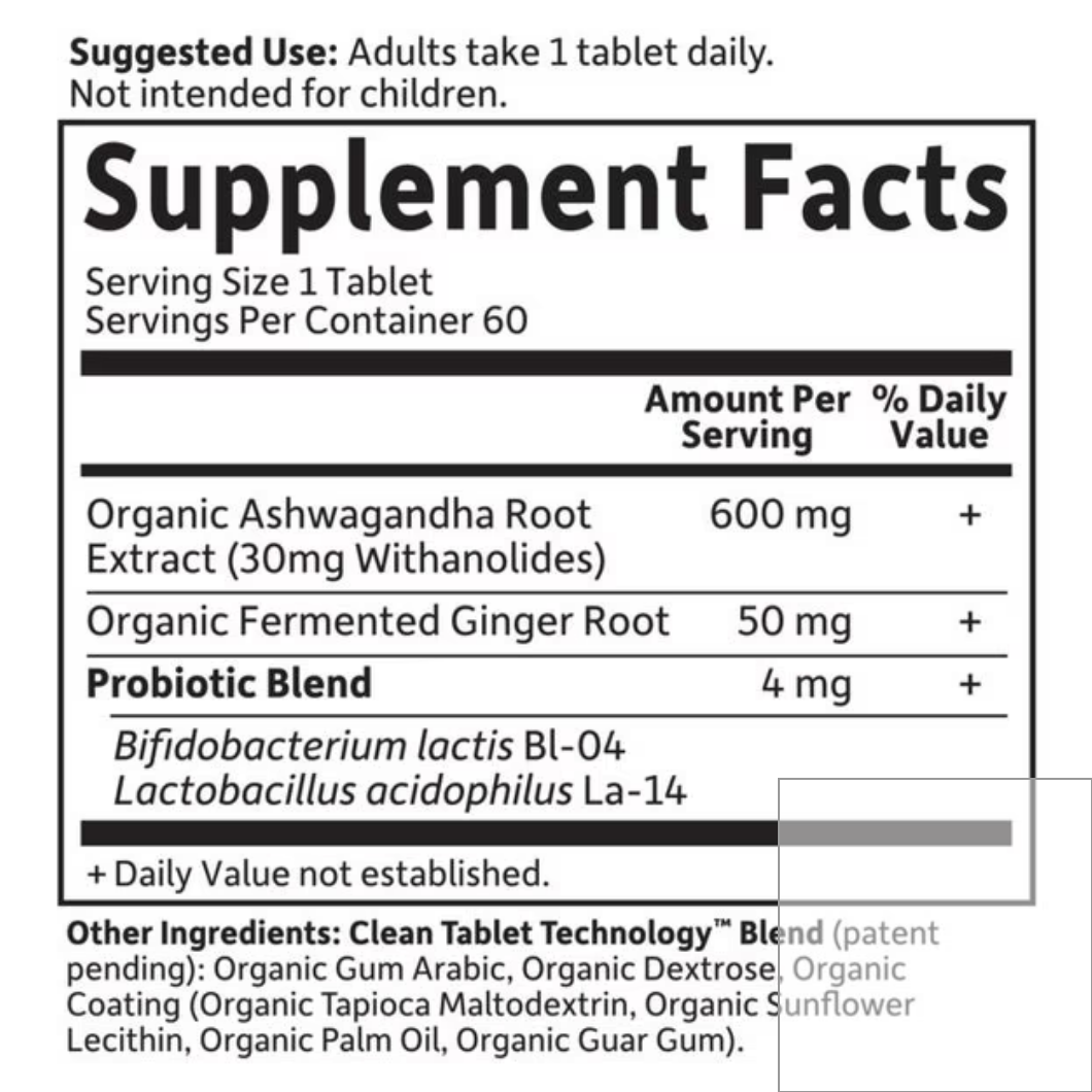 Garden of Life Organics Ashwagandha Stress & Mood