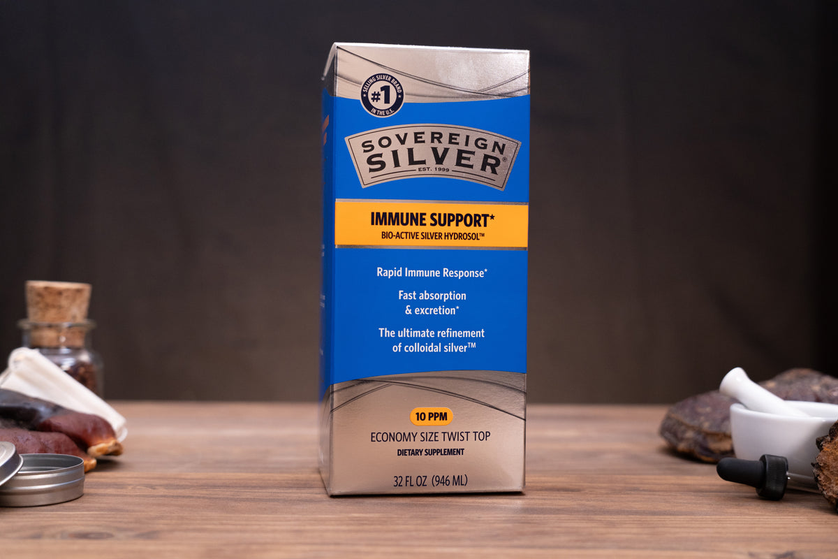Sovereign Silver Bio-Active Silver Hydrosol (Dropper) 10PPM