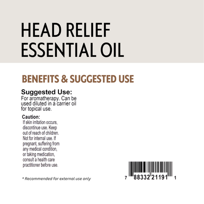Head Relief Essential Oil