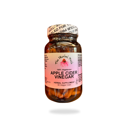 Apple Cider Vingar veggie caps supplement y The Herbal Path.