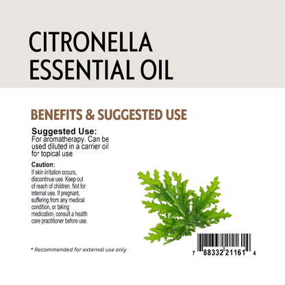 Vitality Works Citronella Essential Oil