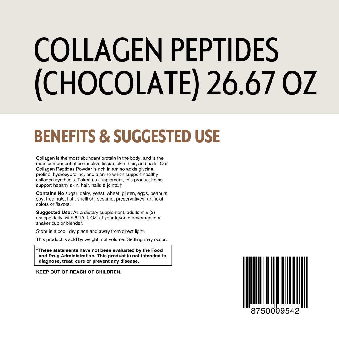 Reliance Collagen Peptides (Chocolate)