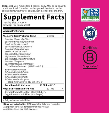 Garden of Life Once Daily Women's Probiotics