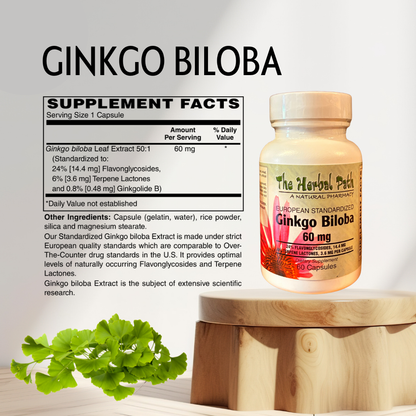 Ginkgo Biloba 60 mg