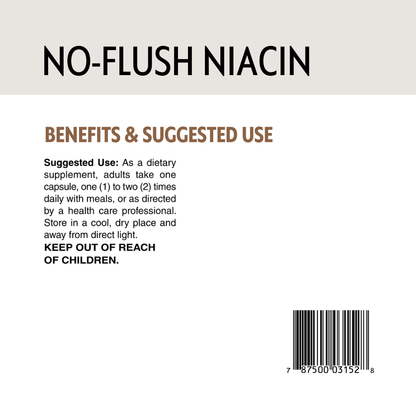 Niacin - No-Flush