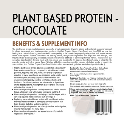 Plant Based Protein Powder - Organic