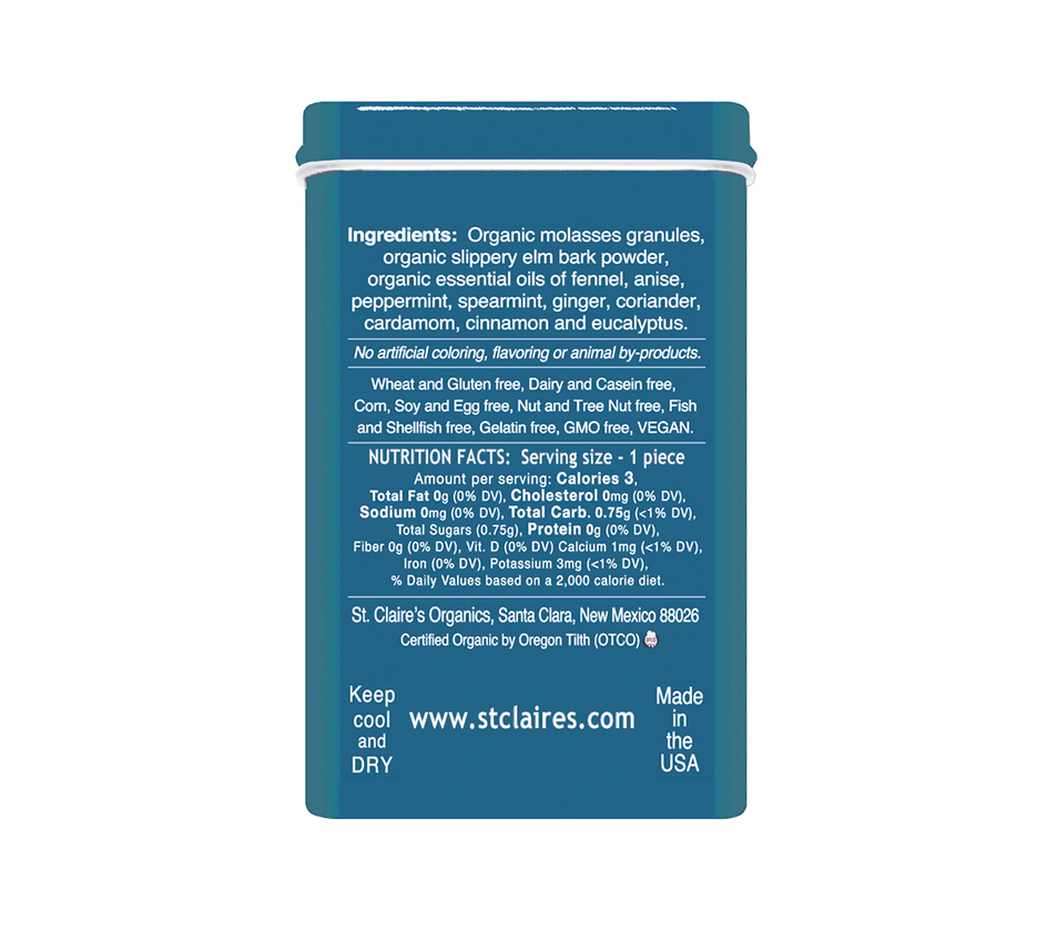 St. Claire's Organic Tummy Soothers