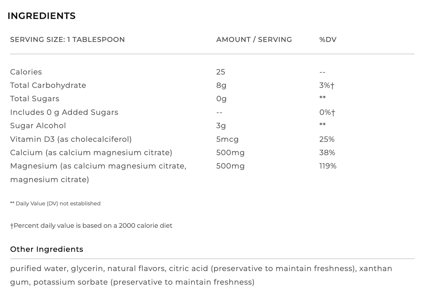 Integrative Therapeutics® Liquid Calcium Magnesium (Berry Flavor)