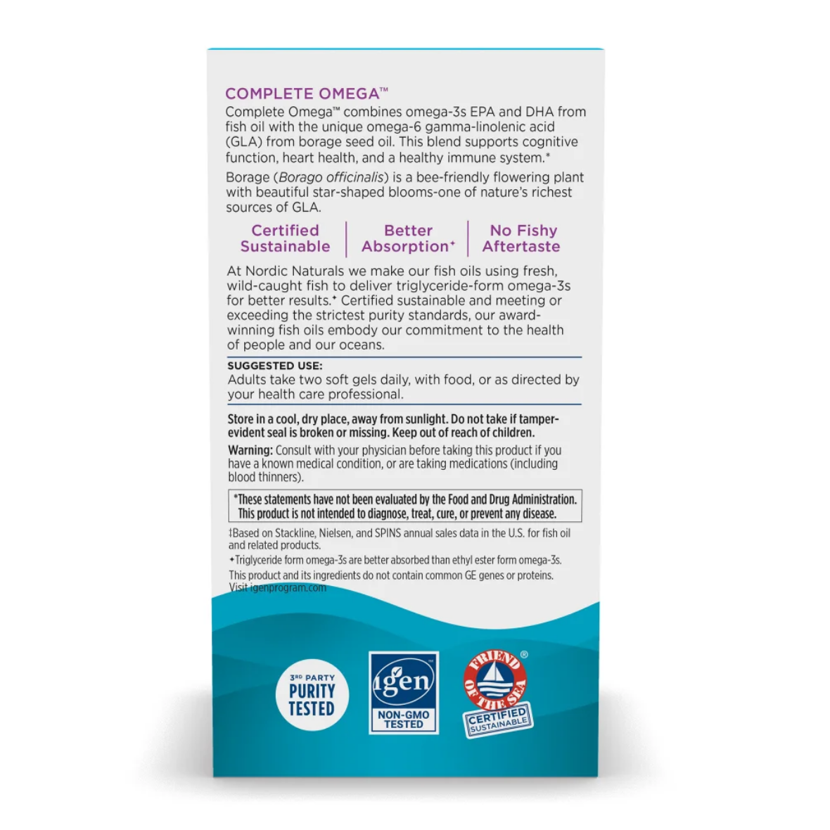 Nordic Naturals Complete Omega (Lemon)