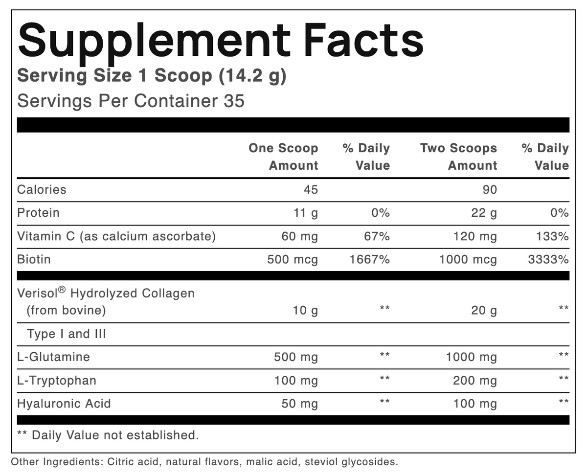 Natural Factors Total Body Collagen (Orange)