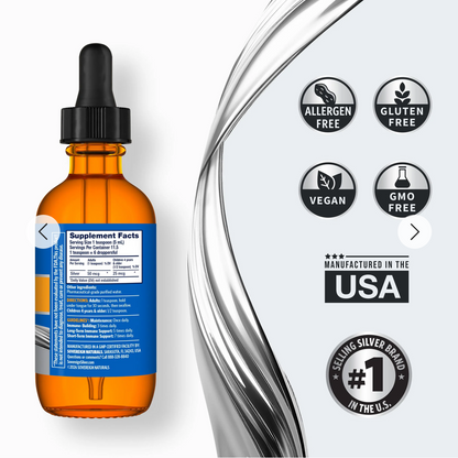 Sovereign Silver Bio-Active Silver Hydrosol (Dropper) 10PPM