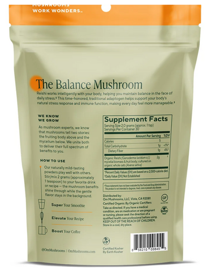 Om Mushroom Powder (Reishi)