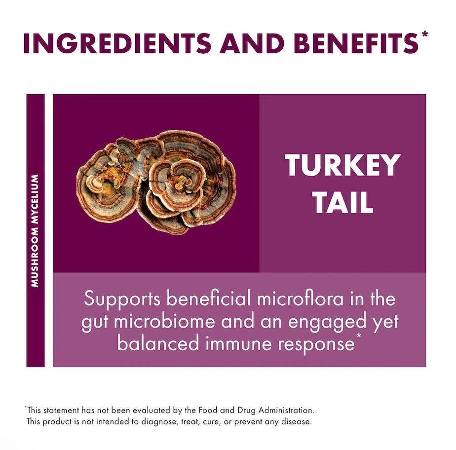 Host Defense Turkey Tail Mushrooms