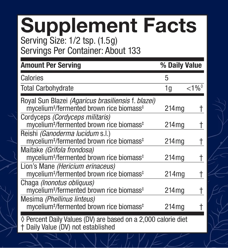Host Defense Stamets 7 Mushroom Powder