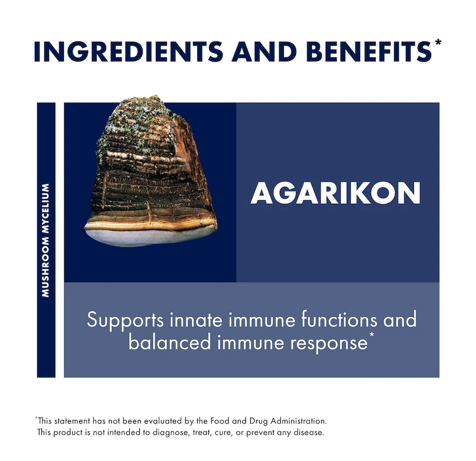 Host Defense Agarikon Mushroom Capsules