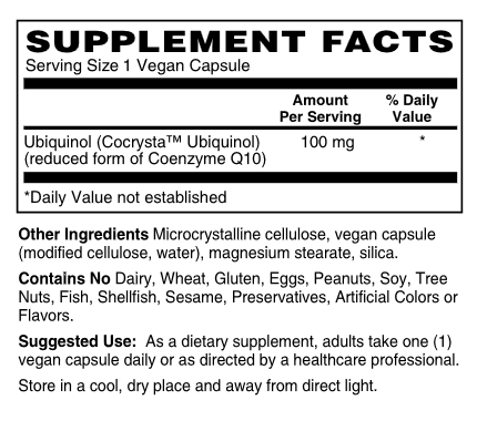 Reliance Ubiquinol 100 mg